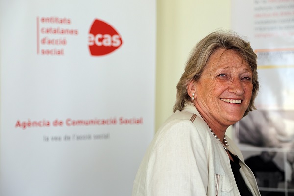 Teresa Crespo, presidenta de la Federació Catalana d'Acció Social (ECAS).