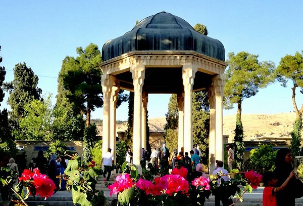 La tomba de Hafez, a la ciutat de Shiraz.